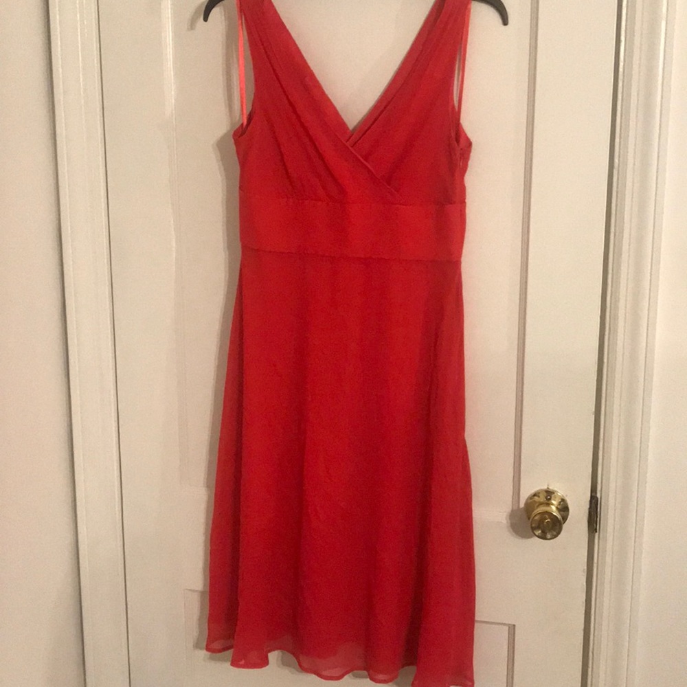 Jcrew 100% silk dress sz 6